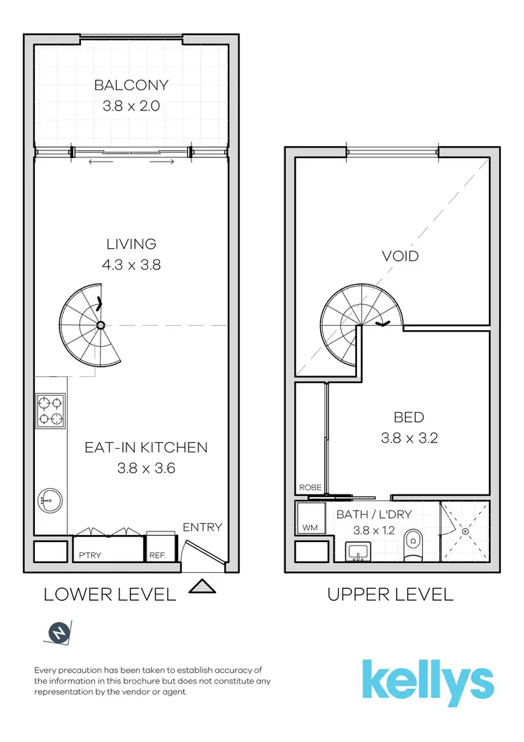 Floorplan of Homely apartment listing, 20/9-27 Moorgate Street, Chippendale NSW 2008