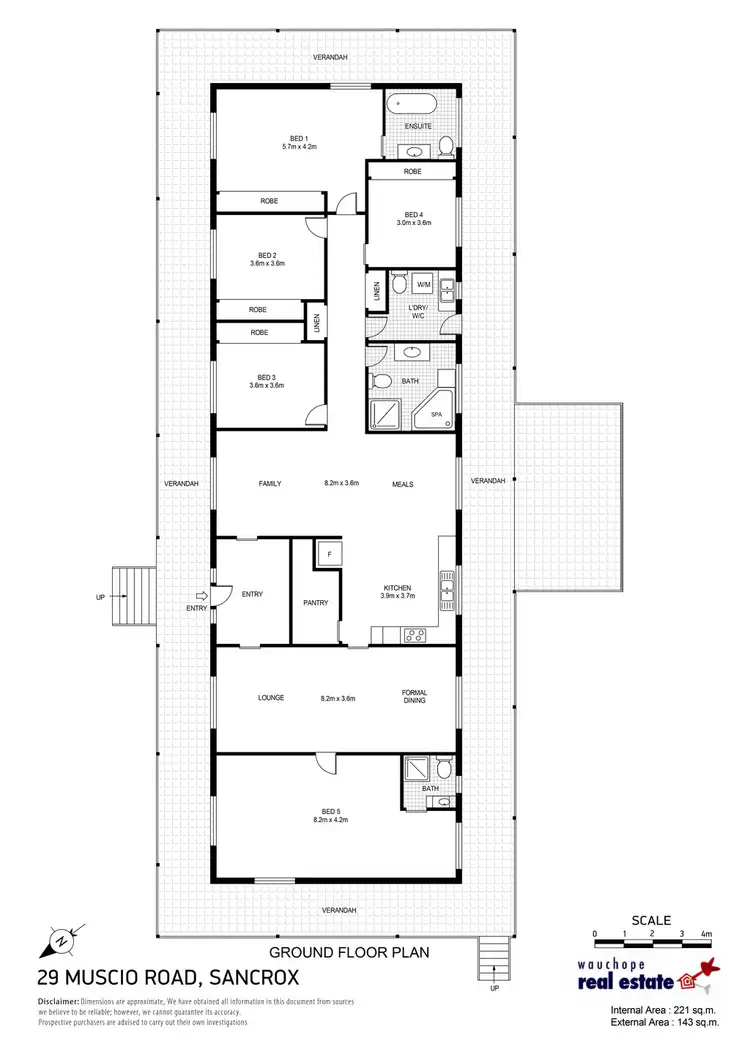 Floorplan of Homely rural property listing, 29 Muscio Road, Sancrox NSW 2446