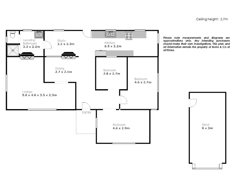 Floorplan of Homely house listing, 11 Neilpo Street, Dareton NSW 2717