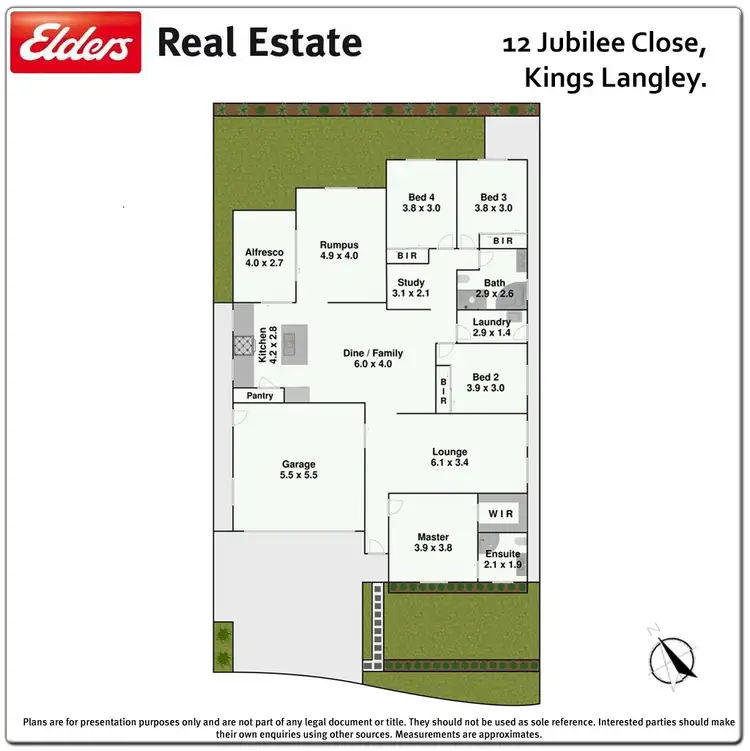 Floorplan of Homely house listing, 12 Jubilee Close, Kings Langley NSW 2147