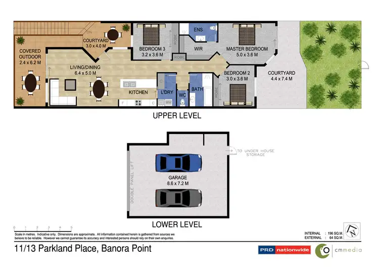 Floorplan of Homely townhouse listing, 11/13 Parkland Place, Banora Point NSW 2486