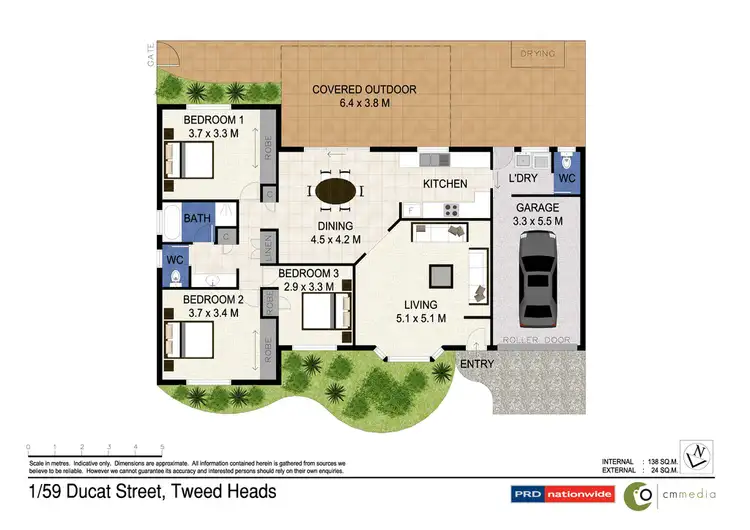 Floorplan of Homely house listing, 1/59 Ducat Street, Tweed Heads NSW 2485