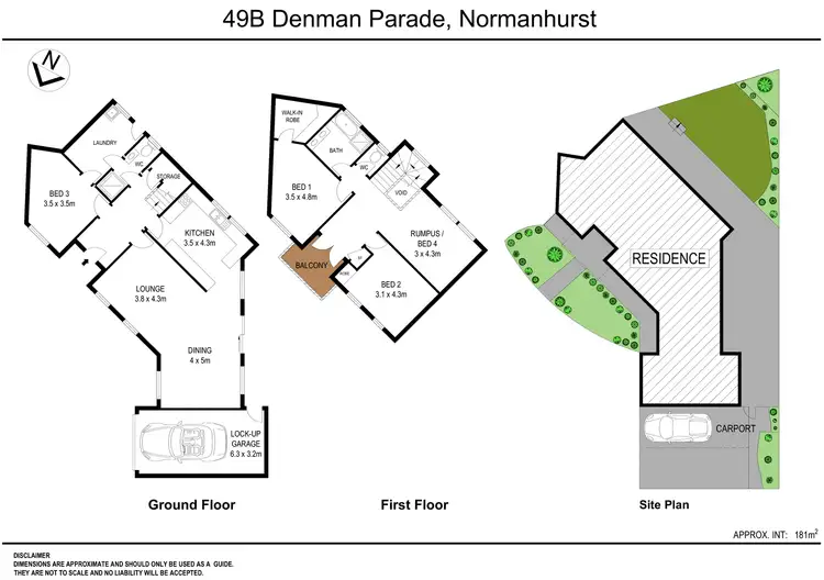 Floorplan of Homely townhouse listing, 49B Denman Parade, Normanhurst NSW 2076