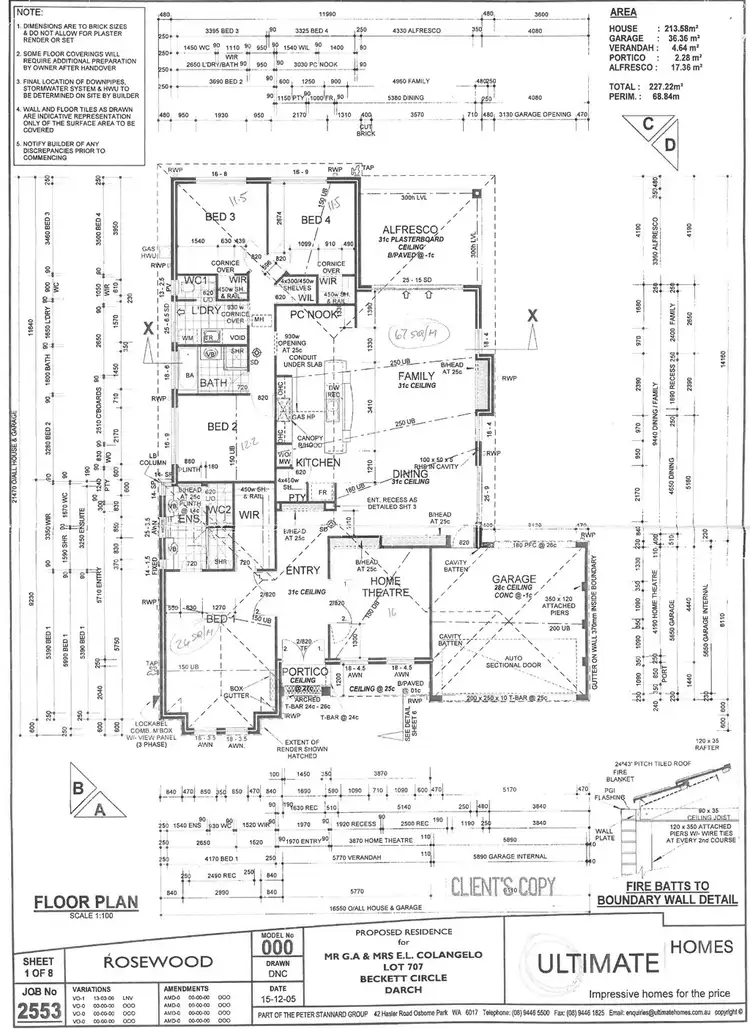 Floorplan of Homely house listing, 28 Beckett Circle, Darch WA 6065