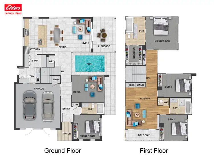 Floorplan of Homely house listing, 2 Pintail Lane, Lennox Head NSW 2478