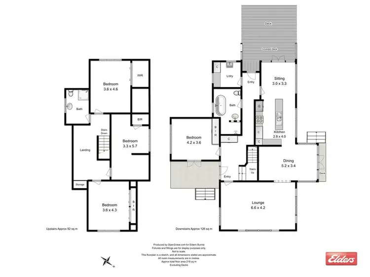 Floorplan of Homely house listing, 6 Myrtle Crescent, Emu Heights TAS 7320