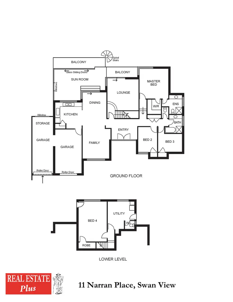 Floorplan of Homely house listing, 11 Narran Place, Swan View WA 6056