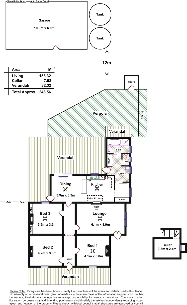 Floorplan of Homely house listing, 37 Fourth Street, Gawler South SA 5118