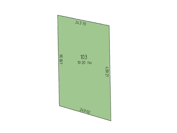 Floorplan of Homely land listing, 71 Warnes Road, Mannum SA 5238