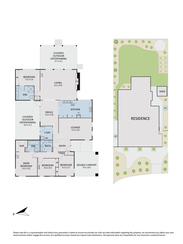 Floorplan of Homely house listing, 9 Rangeview Road, Diamond Creek VIC 3089