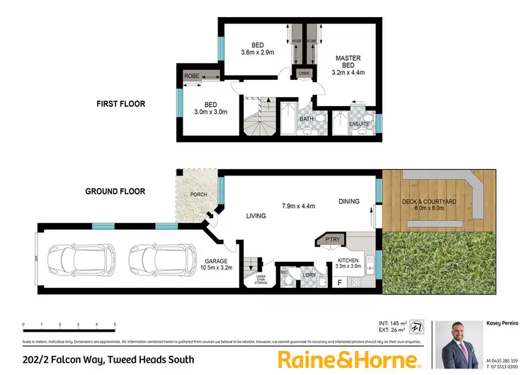 Floorplan of Homely house listing, 202/2 Falcon Way, Tweed Heads South NSW 2486