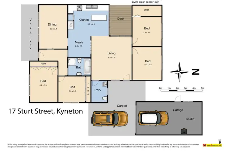 Floorplan of Homely house listing, 17 Sturt Street, Kyneton VIC 3444