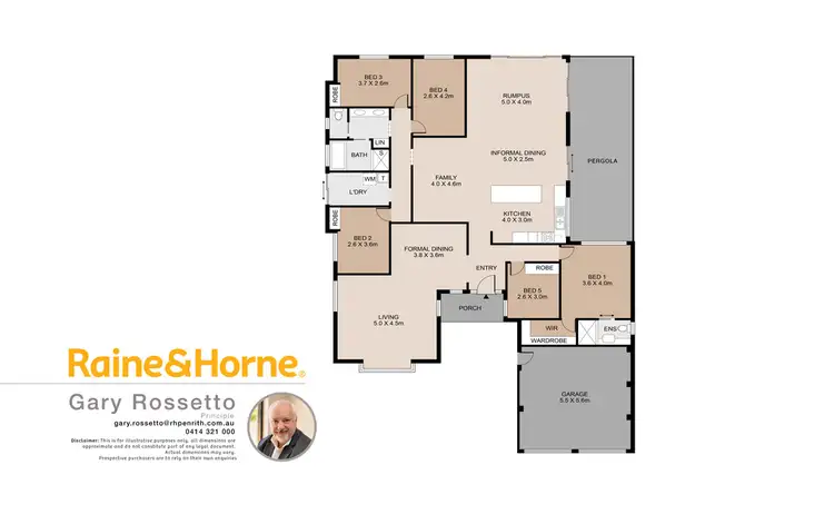 Floorplan of Homely house listing, 20 Rainbow Close, Glenmore Park NSW 2745