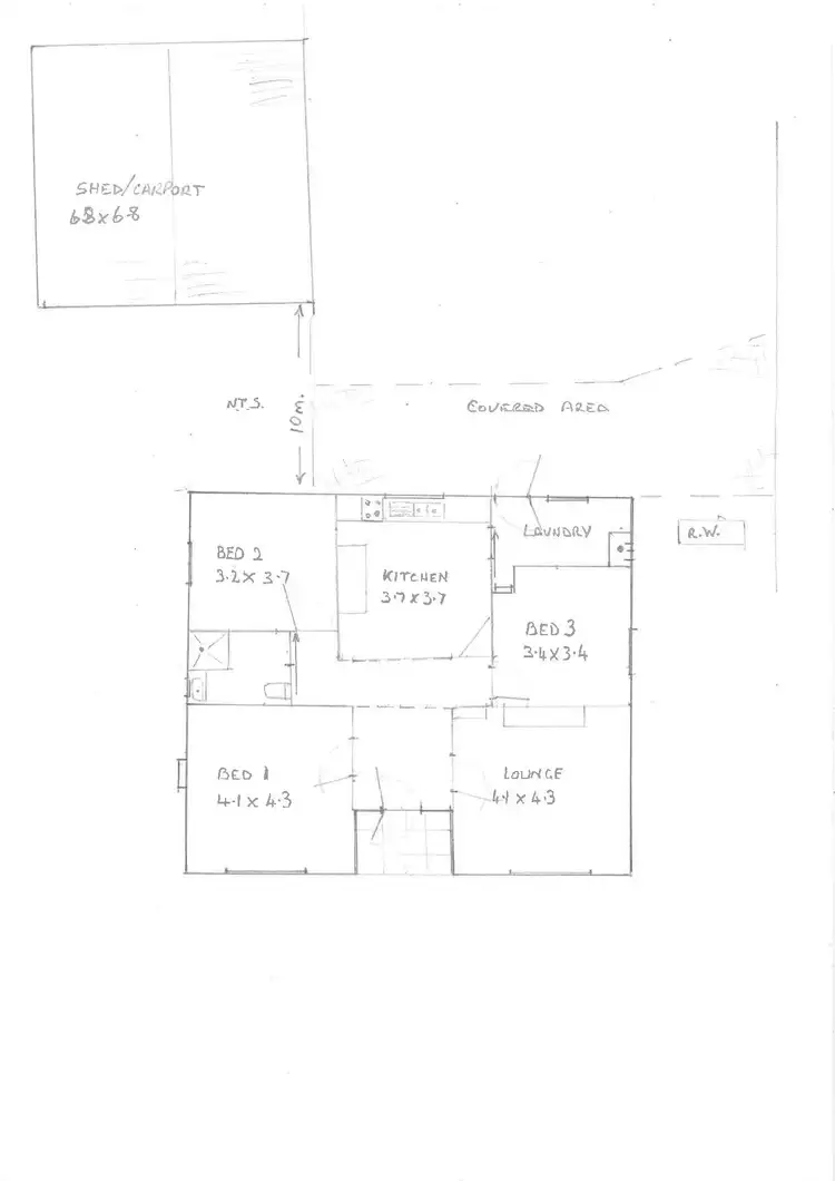 Floorplan of Homely house listing, 6 Anderson Terrace, Glossop SA 5344