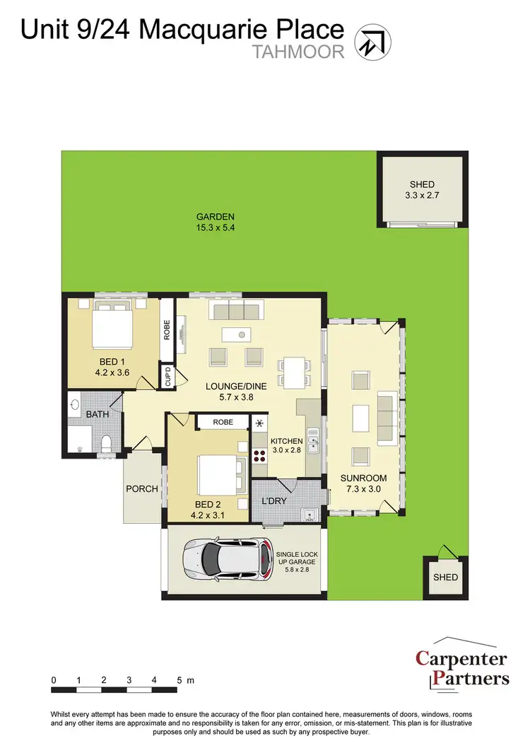 Floorplan of Homely townhouse listing, 9/24 Macquarie Place, Tahmoor NSW 2573