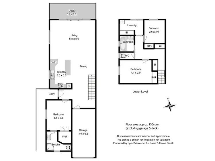 Floorplan of Homely house listing, 11B Northsun Place, Midway Point TAS 7171
