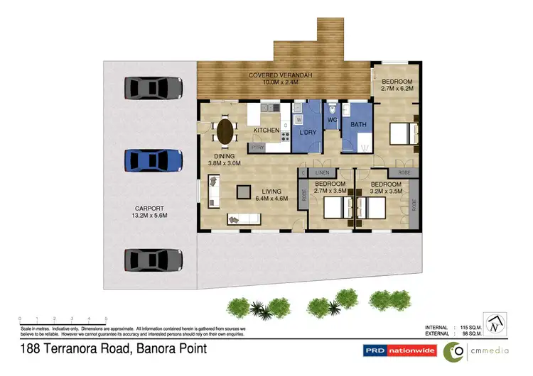 Floorplan of Homely house listing, 188 Terranora Rd, Banora Point NSW 2486