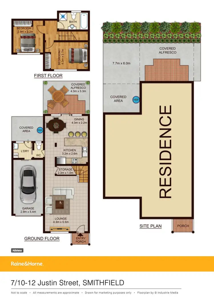 Floorplan of Homely house listing, 7/10-12 Justin Street, Smithfield NSW 2164