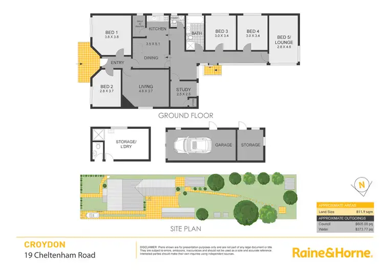 Floorplan of Homely house listing, 19 Cheltenham Road, Croydon NSW 2132