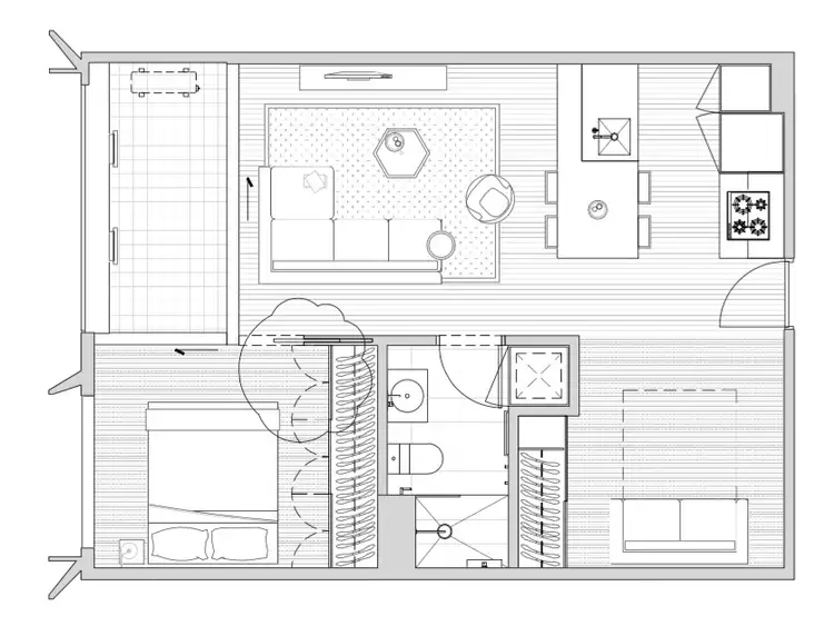 Floorplan of Homely apartment listing, 506/107 Cambridge Street, Collingwood VIC 3066