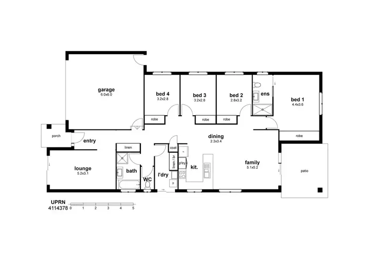 Floorplan of Homely house listing, Address available on request
