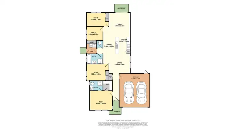 Floorplan of Homely house listing, 136 Exford Rd, Melton South VIC 3338