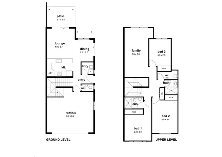 Floorplan of Homely townhouse listing, 4/4 Hawkins Court, Gillen NT 870