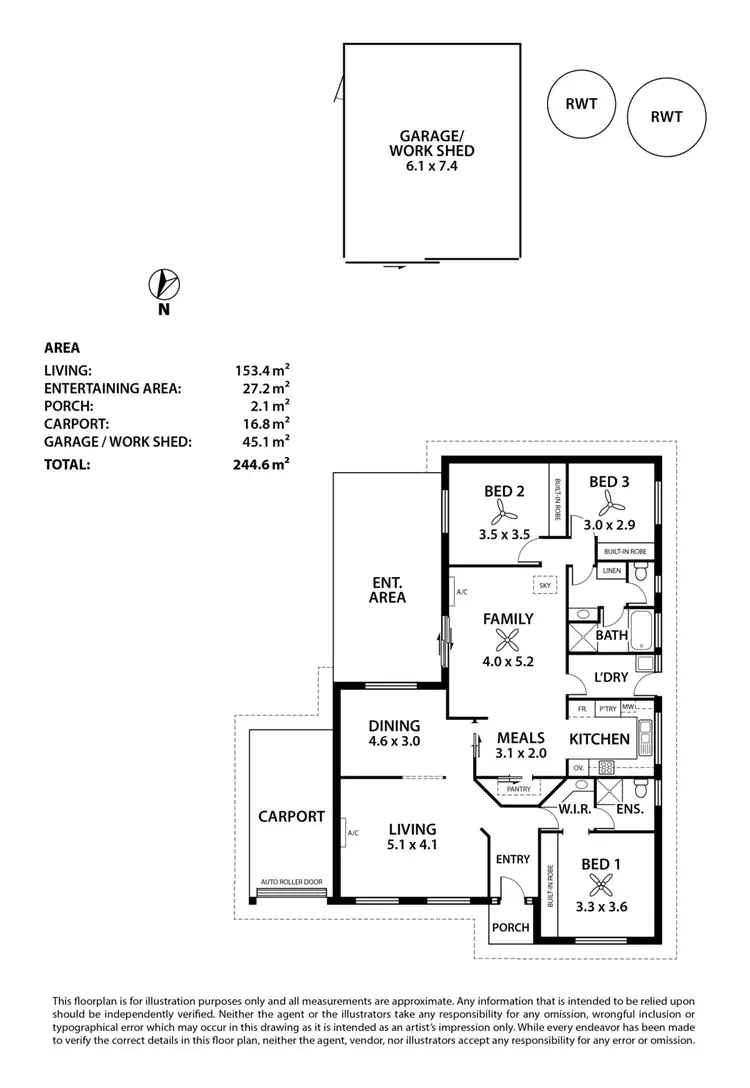 Floorplan of Homely house listing, 16 Liverpool Drive, Strathalbyn SA 5255