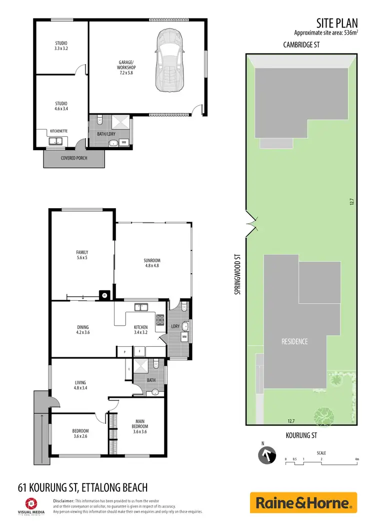 Floorplan of Homely house listing, 61 Kourung Street, Ettalong Beach NSW 2257