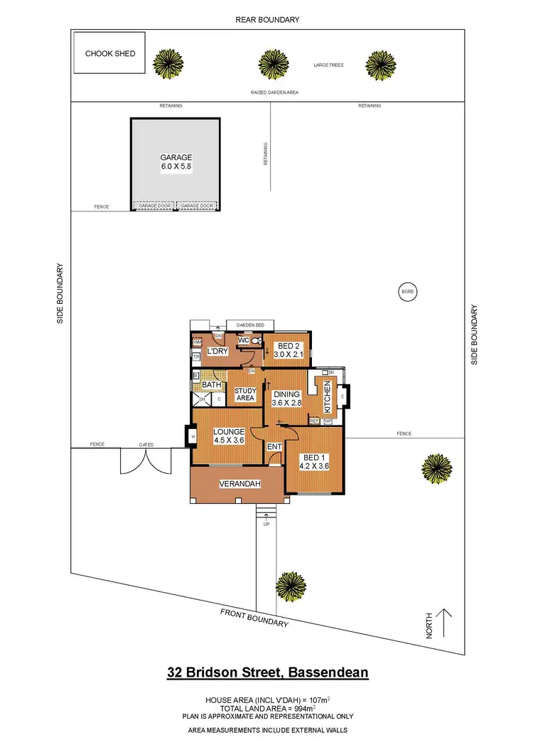 Floorplan of Homely other listing, 32 Bridson Street, Bassendean WA 6054