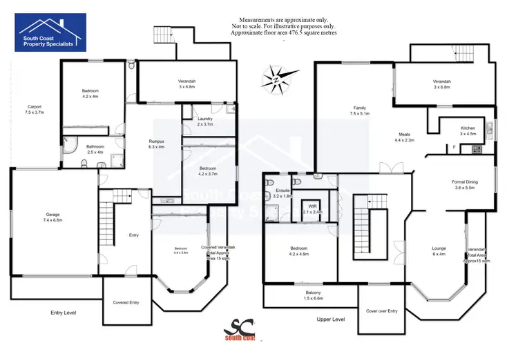 Floorplan of Homely house listing, 43 Karoo Crescent, Malua Bay NSW 2536