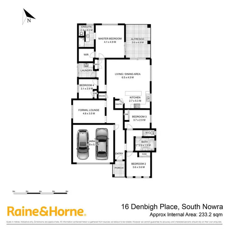 Floorplan of Homely house listing, 16 Denbigh Place, South Nowra NSW 2541