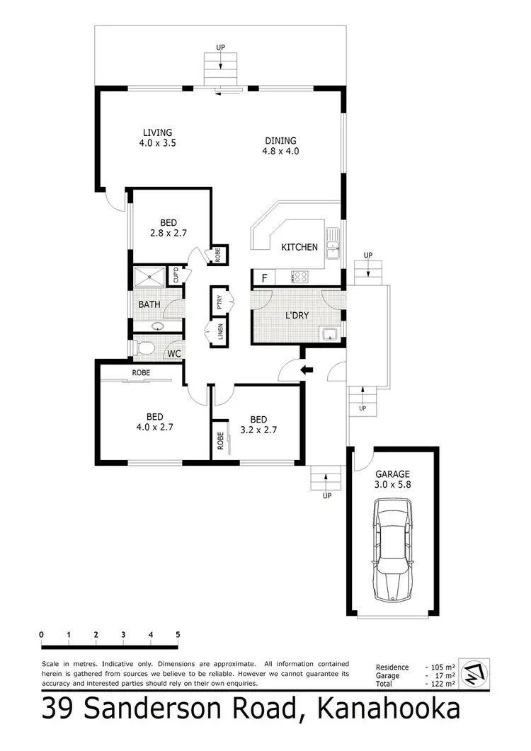 Floorplan of Homely house listing, 39 Sanderson Rd, Kanahooka NSW 2530