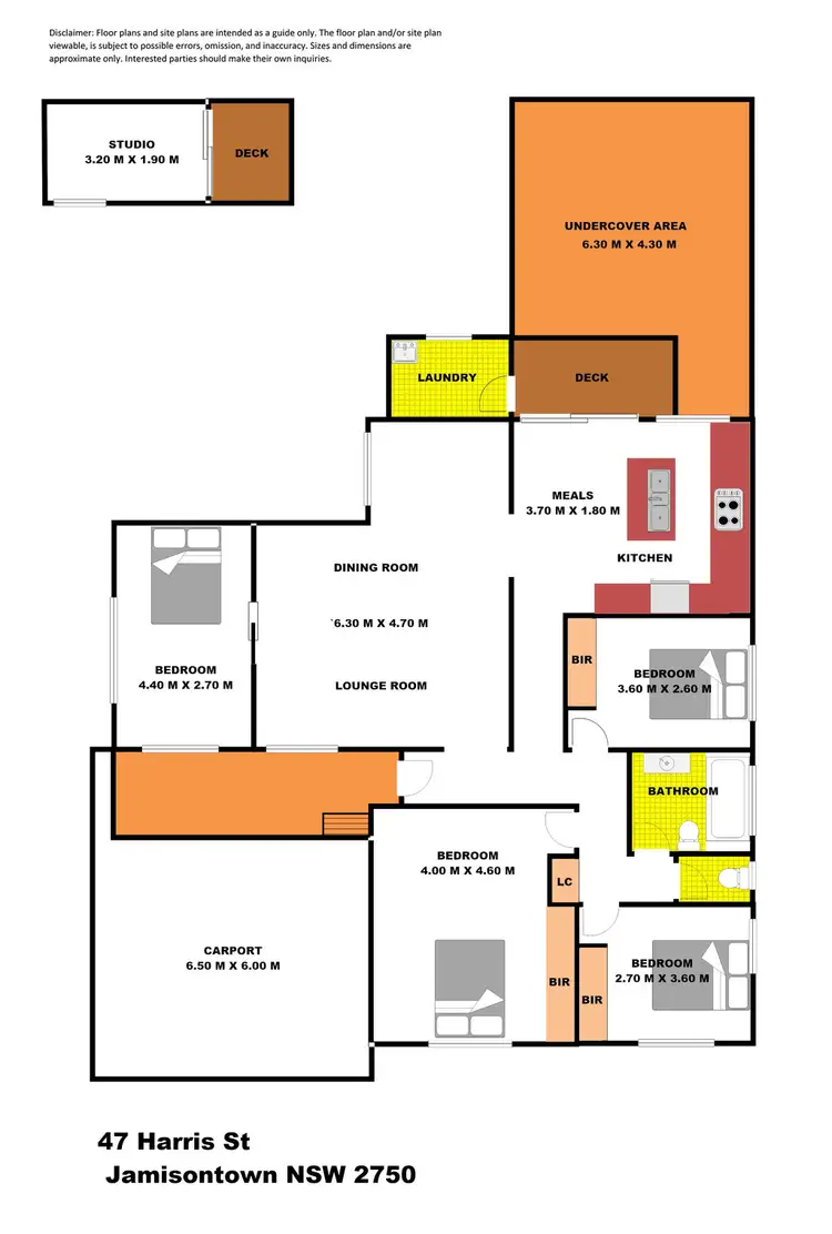 Floorplan of Homely house listing, 47 Harris Street, Jamisontown NSW 2750
