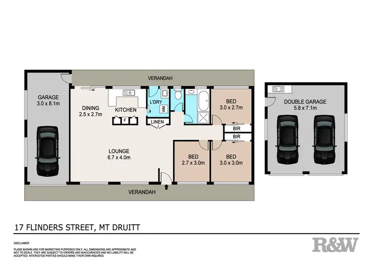 Floorplan of Homely house listing, 17 Flinders Street, Mount Druitt NSW 2770