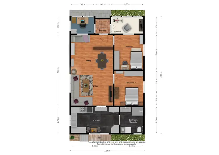 Floorplan of Homely house listing, 723 Arthur Highway, Forcett TAS 7173