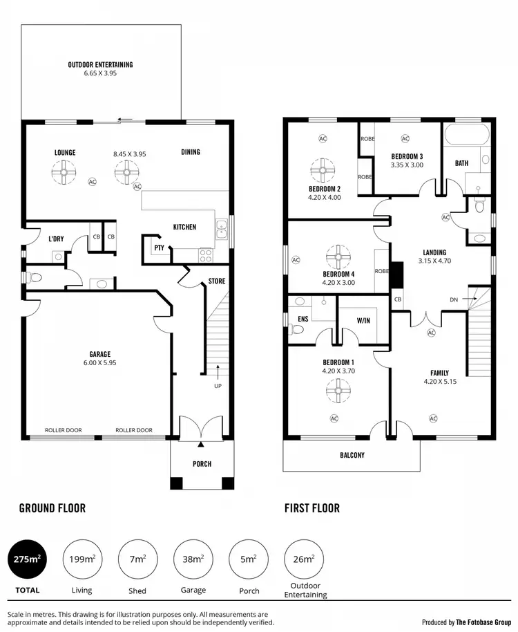 Floorplan of Homely house listing, 6 Manos Court, Seacliff Park SA 5049