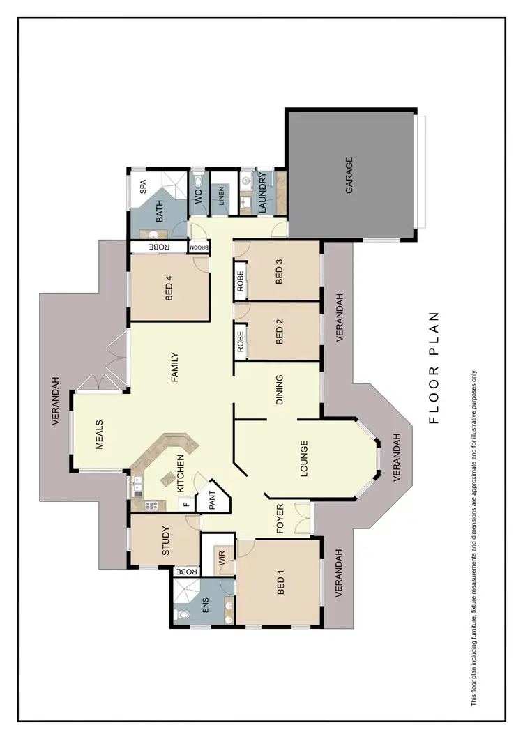 Floorplan of Homely house listing, 3 Cameron Avenue, Tamworth NSW 2340