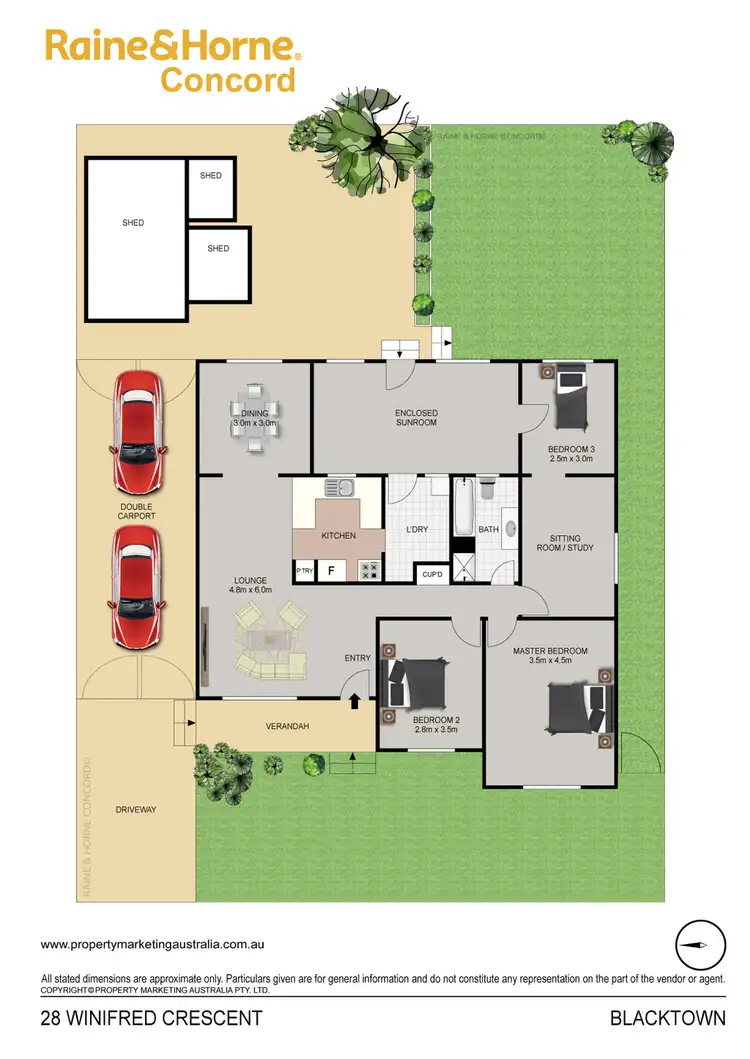 Floorplan of Homely house listing, 28 Winifred Crescent, Blacktown NSW 2148