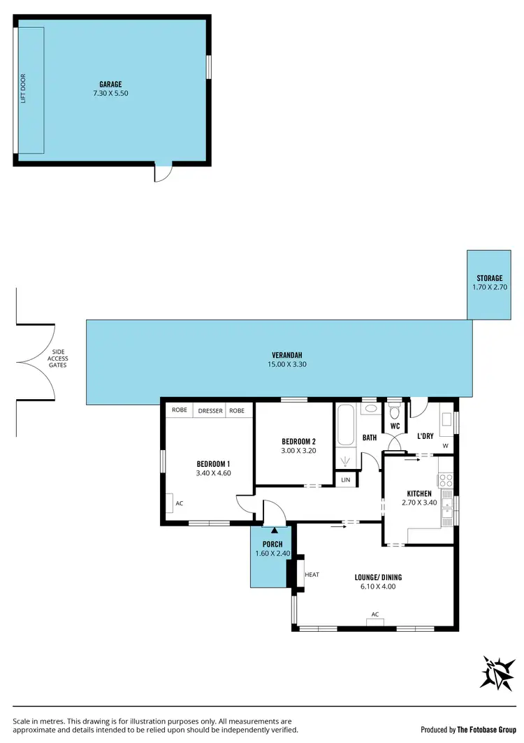 Floorplan of Homely house listing, 3 Tait Avenue, Marion SA 5043
