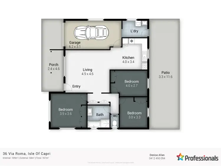 Floorplan of Homely house listing, 36 Via Roma, Isle Of Capri QLD 4217