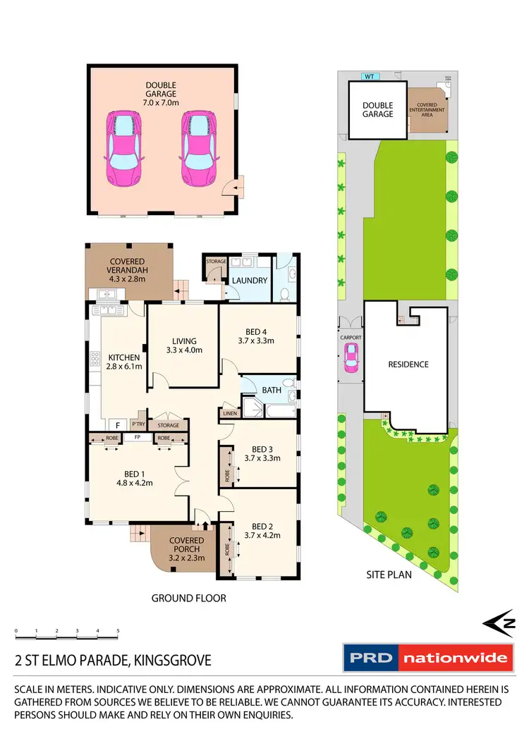 Floorplan of Homely house listing, 2 St Elmo Parade, Kingsgrove NSW 2208