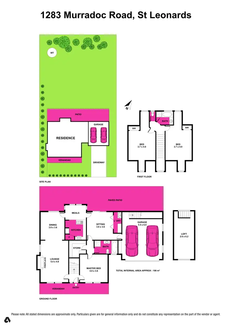 Floorplan of Homely house listing, 1283 Murradoc Road, St Leonards VIC 3223