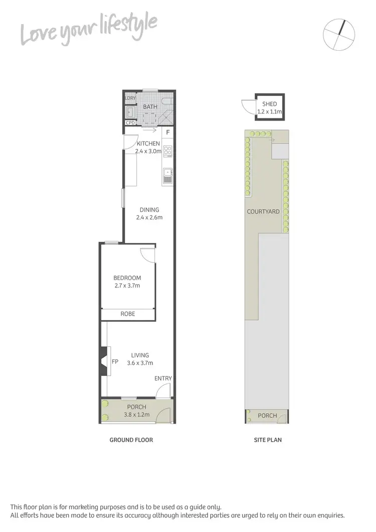 Floorplan of Homely house listing, 13 Fulham Street, Newtown NSW 2042