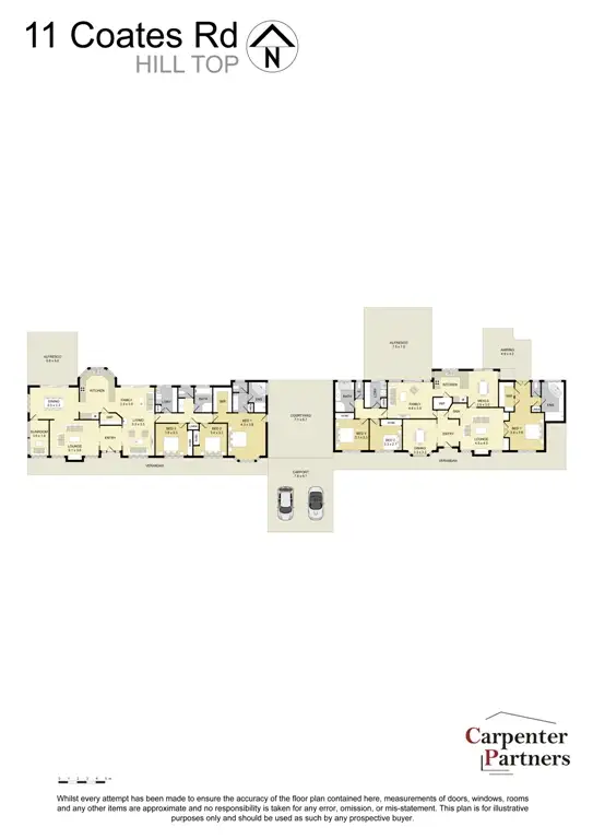 Floorplan of Homely house listing, 11 Coates Road, Hill Top NSW 2575