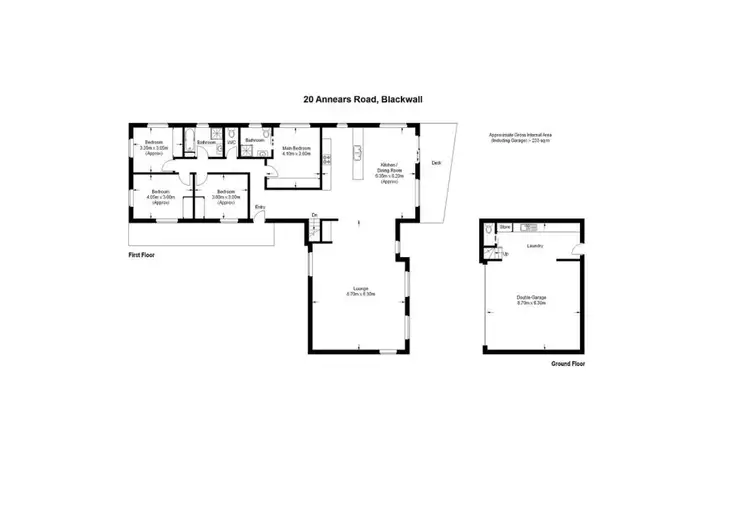 Floorplan of Homely house listing, 20 Annears Road, Blackwall TAS 7275
