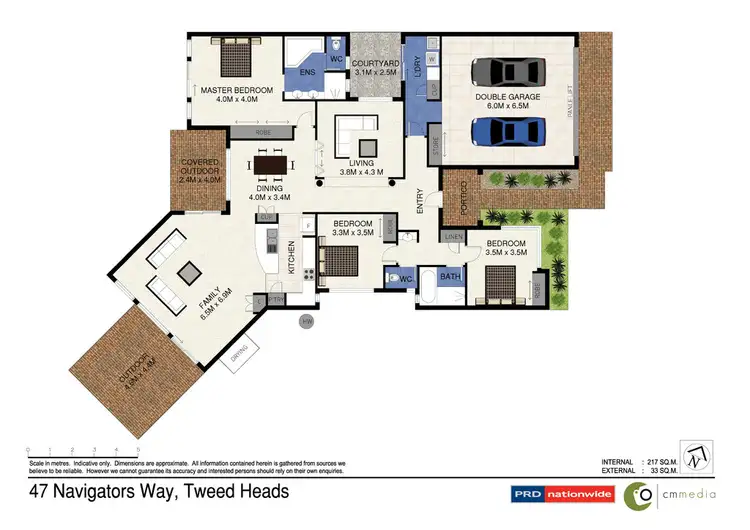 Floorplan of Homely house listing, 47 Navigators Way, Tweed Heads NSW 2485