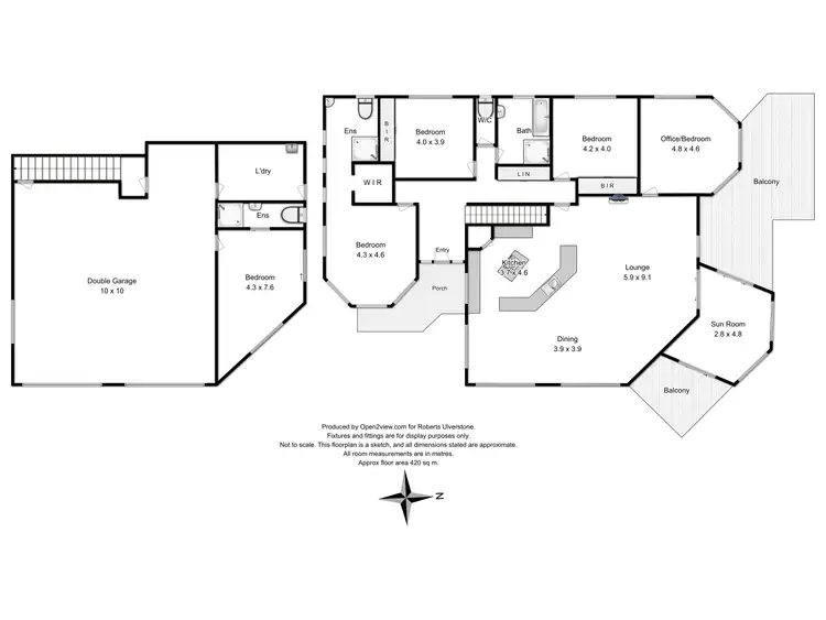 Floorplan of Homely house listing, 193 Upper Maud Street, West Ulverstone TAS 7315