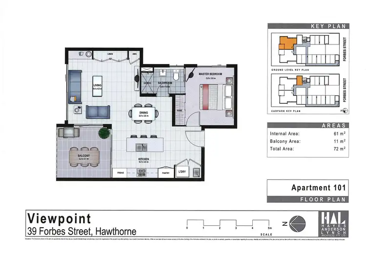 Floorplan of Homely apartment listing, 101/39 Forbes Street, Hawthorne QLD 4171