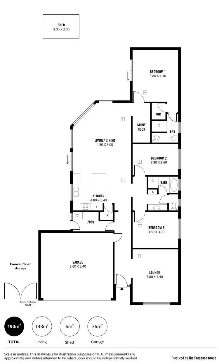 Floorplan of Homely house listing, 3 Sienna Court, Aldinga Beach SA 5173